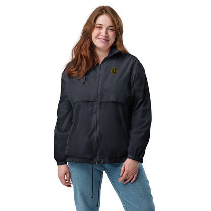 Bitcoin Unisex windbreaker