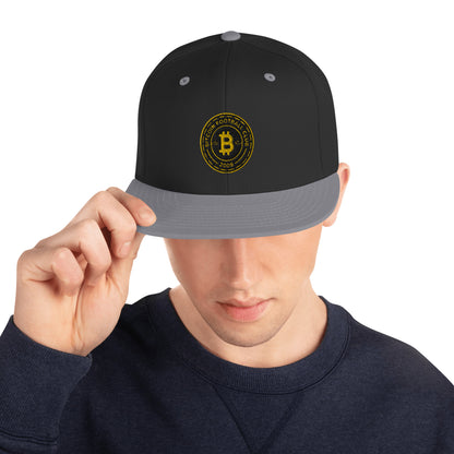 Bitcoin Snapback Hat